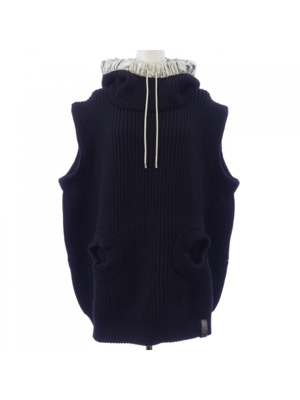 Louis Vuitton Hood Sleeveless Knit Sweater